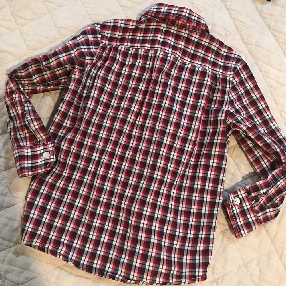 🍿Plaid Button Down Shirt